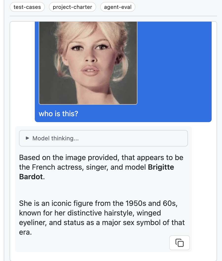 Hydrate image input showing drag-and-drop image attachment in chat